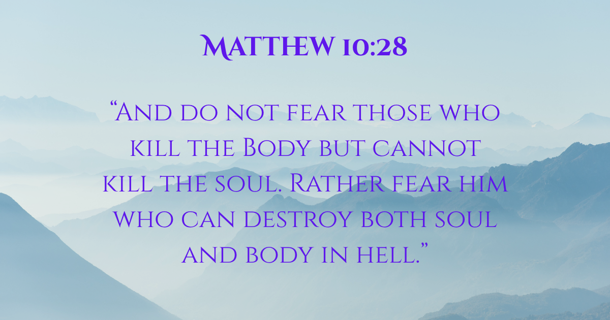 Have No Fear of Them – Truth As Told By Jesus